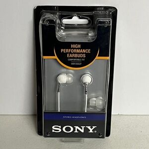 Vintage Sony High Performance Ear Buds Headphones MDR-EX55LP
